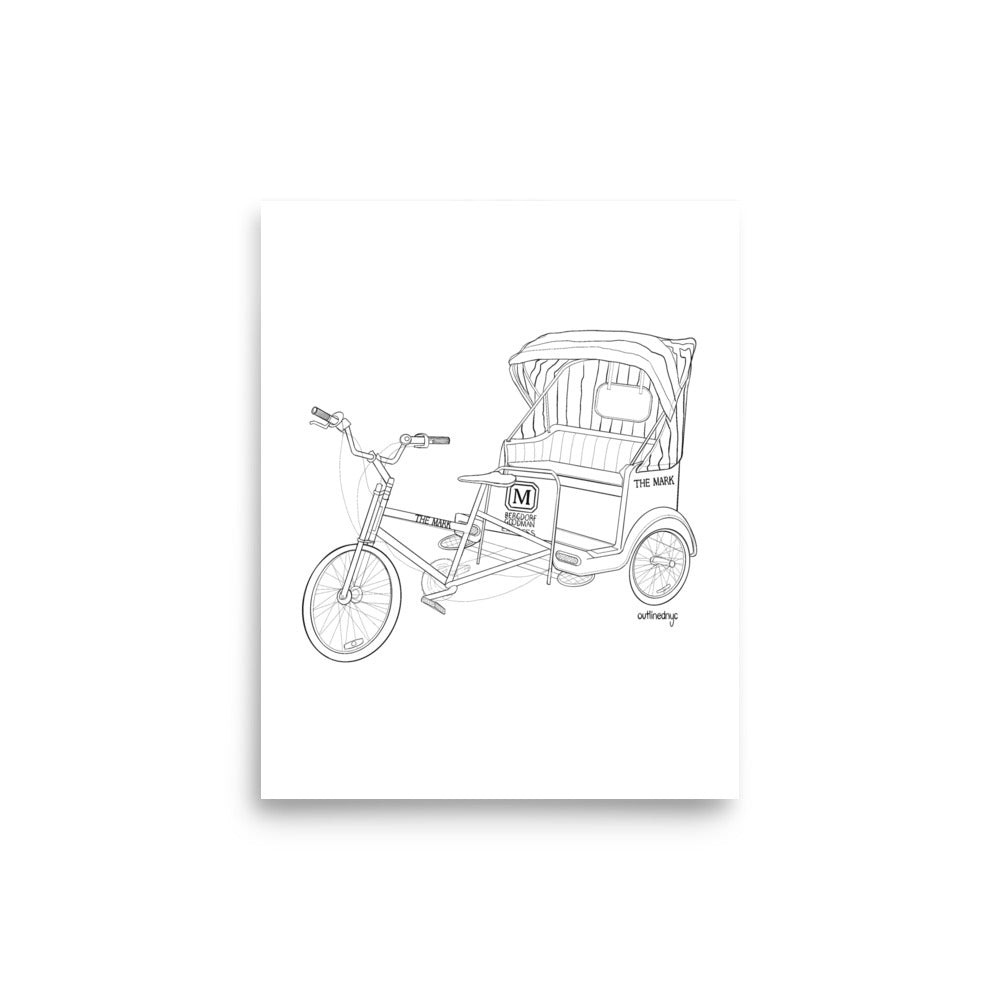 The Mark Hotel / Bergdorf Goodman pedicab